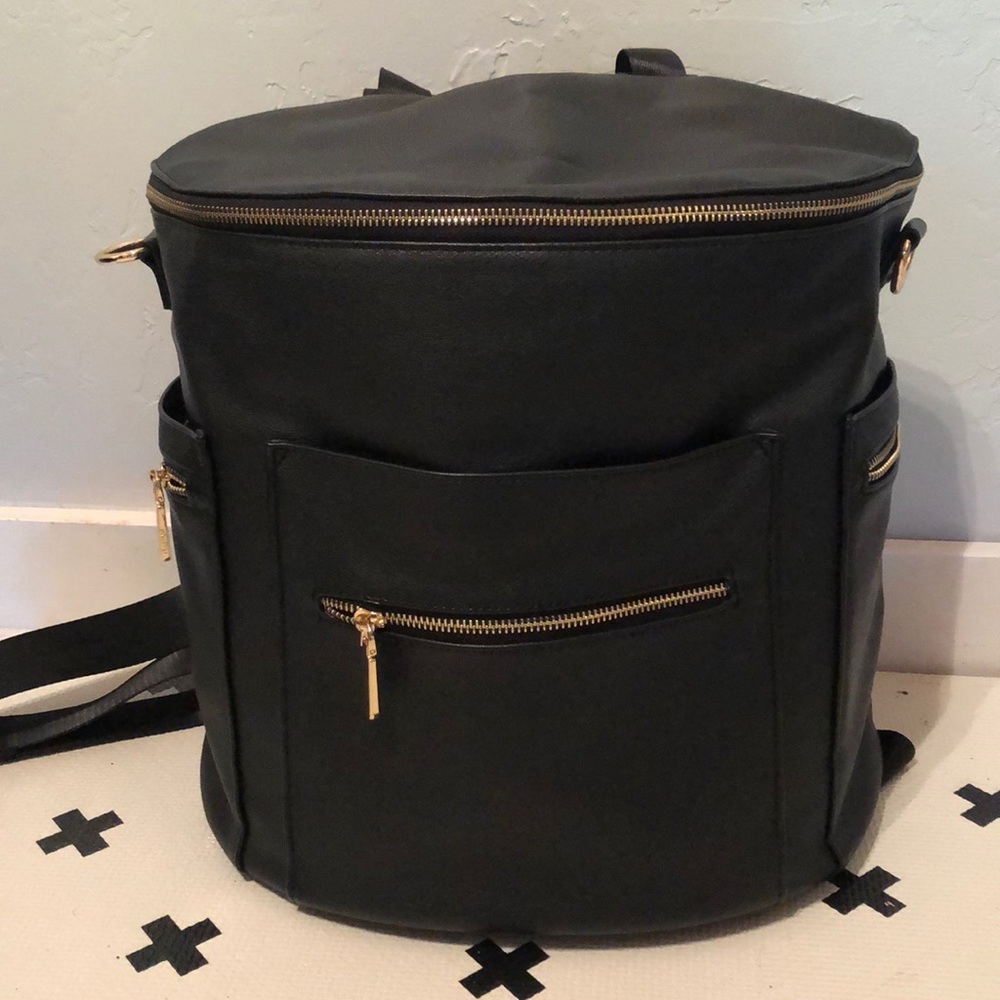 Designer inspired diaper bag/backpack